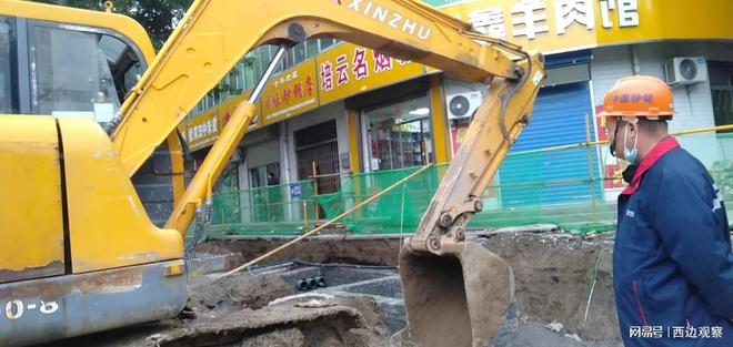 陜西移動寶雞分公司 筑牢城市道路升級中的通信“生命線”